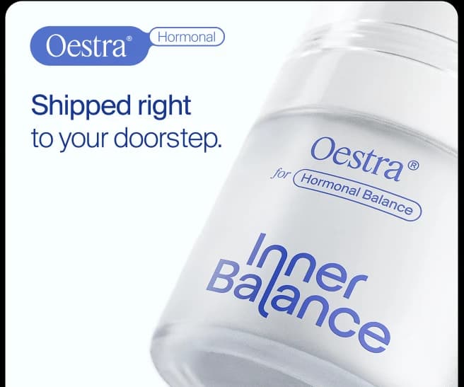Step 2: Oestra® shipped to your door