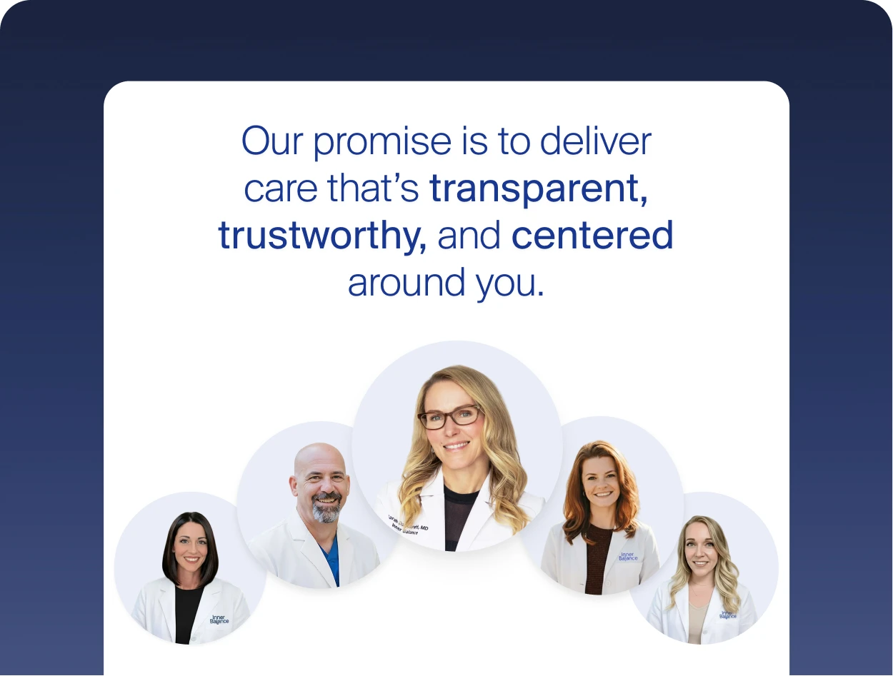 Ongoing support from the Inner Balance care team